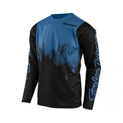 Troy Lee Designs Skyline Long Sleeve Jersey (Diffuze Bluebird/Black) (L) - 341890014