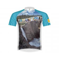 Primal Wear Men's Short Sleeve Jersey (Yellowstone National Park) (2XL) - YLWSJ20M2