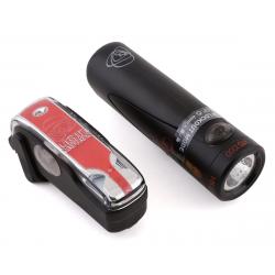 Light & Motion Vis 1000 Power Combo Headlight & Tail Light Set (Black) (1000/150 Lum... - 856-0693-B