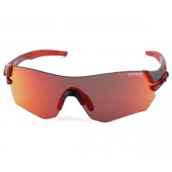 Tifosi Tsali Sunglasses (Gunmetal/Red) (Clarion Red, AC Red & Clear Lenses) - 1640109721