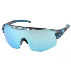 Tifosi Sledge Lite Sunglasses (Crystal Smoke) (Clarion Blue/AC Red/Clear Lenses) - 1670102822
