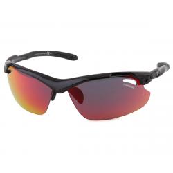 Tifosi Tyrant 2.0 Sunglasses (Gloss Black) (Clarion Interchangeable Lenses) - 1120100221
