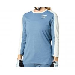 Fox Racing Women's Ranger DriRelease 3/4 Sleeve Jersey (Matte Blue) (L) - 27434-034L