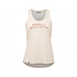 Pearl Izumi Women's Go-To Graphic Tank (Natural White Heather Amor) (M) - 172221039YZM