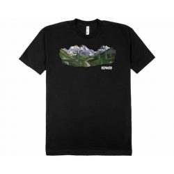 Enve Mountainscape Short Sleeve T-Shirt (Black) (XS) - 800-0000-150