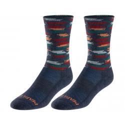 Pearl Izumi Merino Thermal Wool Socks (Navy Mesa Dash) (S) - 14351901H3OS