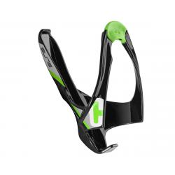 Elite Cannibal Lateral Entry Water Bottle Cage (Black/Green Logo) - 0121705