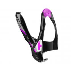 Elite Cannibal Lateral Entry Water Bottle Cage (Black/Purple Logo) - 0121708