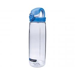 Nalgene Tritan OTF Water Bottle (Clear w/ Blue Cap) (24oz) - 5565-2024