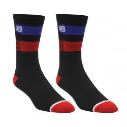 100% Flow Socks (Black) (L/XL) - 24005-001-18