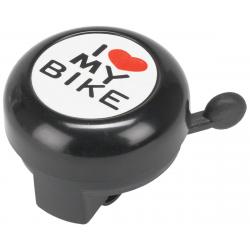 Dimension "I Heart My Bike" Black Bell - JH-800ST-B/B