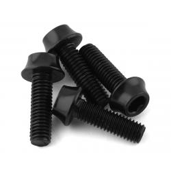 Wolf Tooth Components Aluminum Bottle Cage Bolts (Black) (4-Pack) - 4WBBOLTBLK