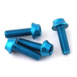 Wolf Tooth Components Aluminum Bottle Cage Bolts (Teal) (4-Pack) - 4WBBOLTTEAL