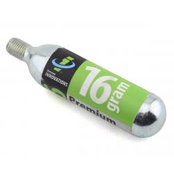 Genuine Innovations CO2 Cartridges (Silver) (Threaded) (1 Pack) (16g) - G2156(1)