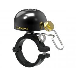 Lezyne Classic Brass Bell (Black/Black) - 1-BL-CLBRSHM-V204M