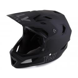 Fly Racing Rayce Youth Helmet (Matte Black) (Youth L) - 73-3603YL