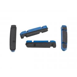 Campagnolo Brake Pad Inserts for PEO Rims (Blue) (2 Pairs) (Shimano/SRAM Holder) - BR-PEO500X1