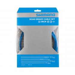 Shimano Road PTFE Brake Cable & Housing Set (Blue) (1.6mm) (1000/2050mm) - Y80098015