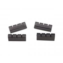 Campagnolo Old Style Brake Pad Inserts (Black) (2 Pairs) - BR-RESR