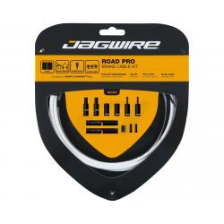 Jagwire Road Pro Brake Cable Kit (White) (Stainless) (1.5mm) (1500/2800mm) (w/ Housing) - PCK203
