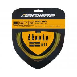 Jagwire Road Pro Brake Cable Kit (Yellow) (Stainless) (1.5mm) (1500/2800mm) (w/ Housing) - PCK207