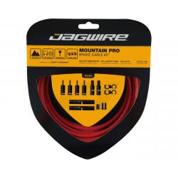Jagwire Mountain Pro Brake Cable Kit (Red) (Stainless) (1.5mm) (1500/2800mm) (w/ Housing... - PCK404