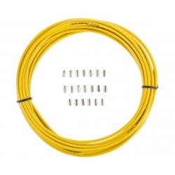 Jagwire Sport Brake Housing (Yellow) (5mm) (10 Meters) (w/ Slick-Lube Liner) - 60Y0024