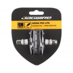 Jagwire Cross Pro Brake Pads (Black) (1 Pair) (Threaded Post) - JS503WPS