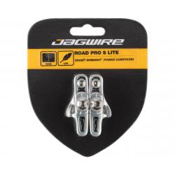 Jagwire Road Pro S Brake Pads (Silver) (Shimano/SRAM) (1 Pair) - JS491APS