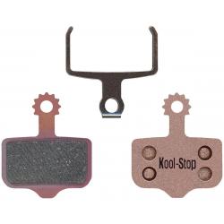 Kool Stop Disc Brake Pads (Sintered) (Copper Back) (SRAM Level, Avid Elixir) (1 Pair) - KS-D296S