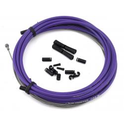 Jagwire Universal Sport Brake Cable Kit (Purple) (Stainless) (Road & Mountain) (1.5mm) (... - UCK416