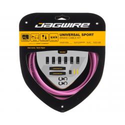 Jagwire Universal Sport Brake Cable Kit (Pink) (Stainless) (Road & Mountain) (1.5mm) (13... - UCK422