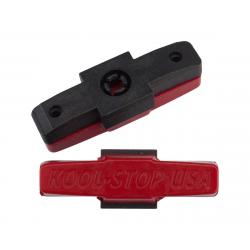 Kool Stop Magura HS33 Replacement Trials Pads (Red) (1 Pair) - KS-HS33T1