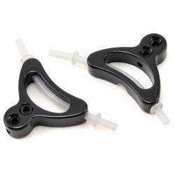 Jagwire Alloy Straddle Brake Cable Carrier (Black) (Pair) - BSA040
