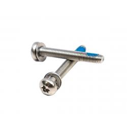 Paul Components Stainless Mounting Bolts (25mm) (T-25) (Pair) - 047SCREW02