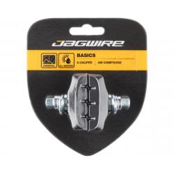 Jagwire Basics X-Age Molded Caliper Brake Pads (Black) (1 Pair) (Threaded Post) - JS920U