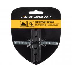 Jagwire Mountain Sport Cantilever Brake Pads (Black) (1 Pair) (Standard) (Smooth Post) - JS908H