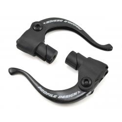 Profile Design 3/One Carbon TT Brake Levers (Black) (Pair) - ACKTO1
