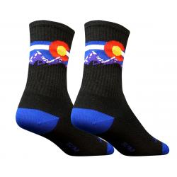 Sockguy 6" Socks (Colorado Mtn) (L/XL) - CRCOMTN_L