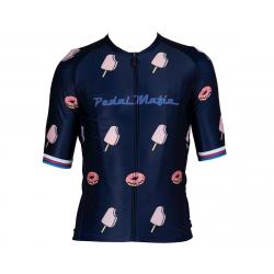 Pedal Mafia Men's Artist Series Short Sleeve Jersey (Navy Ice Cream) (L... - MARTSERIESJERSEY-NICE-L