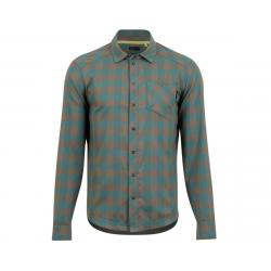 Pearl Izumi Rove Long Sleeve Shirt (Silt/Spruce Plaid) (2XL) - 171219019REXXL