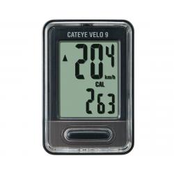 CatEye Velo 9 Bike Computer (Black) (Wired) - 1603300