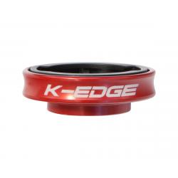 K-Edge Gravity Stem Cap Mount for Garmin Devices (Red) - K13-550-RED
