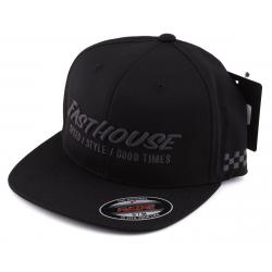 Fasthouse Inc. Classic Fitted Hat (Black) (S/M) - 6333-0008