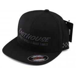 Fasthouse Inc. Classic Fitted Hat (Black) (L/XL) - 6333-0010