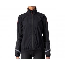Castelli Women's Emergency 2 Rain Jacket (Light Black) (XS) - B4521550085-1