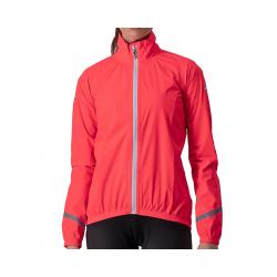 Castelli Women's Emergency 2 Rain Jacket (Brilliant Pink) (XL) - B4521550288-5