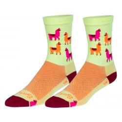 Sockguy 6" Socks (Mo' Llamas) (L/XL) - CRMOLLAMAS_L