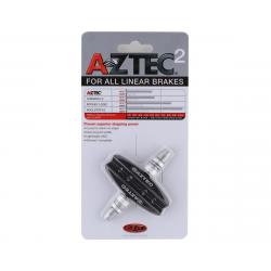 Aztec 2 V-Brake Pads (Black) (1 Pair) (Threaded Post) - PB2210
