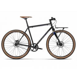 Bombtrack Outlaw Urban Bike (Matte Black/Navy Blue) (650B) (L) - 1125220321